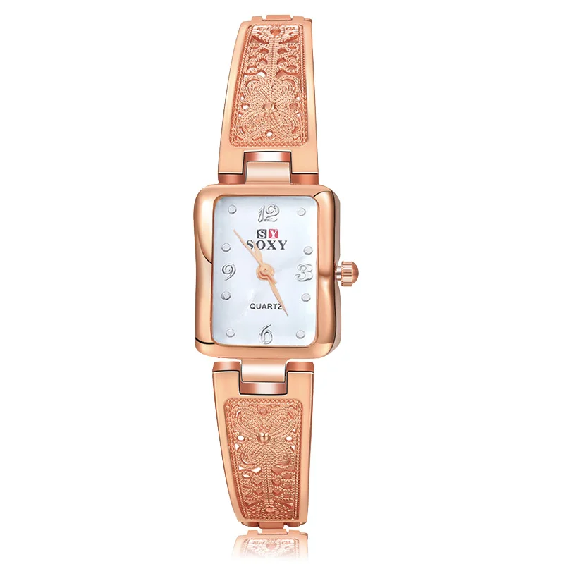 2021 Brand SOXY Women Bangle Watch Popular Style Bracelet Quartz Watches Fashion Unique Designer Ladies Watch relogio feminino
2021 Brand SOXY Women Bangle Watch Popular Style Bracelet Quartz Watches Fashion Unique Designer Ladies Watch relogio feminino