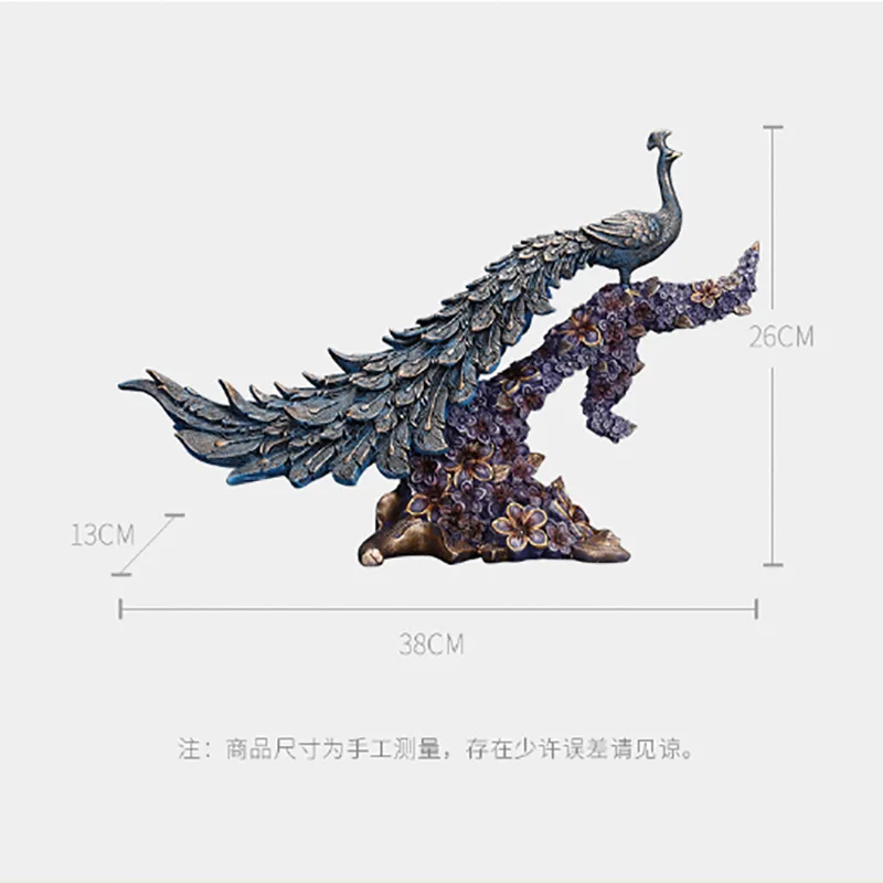 Decoration Crafts Figurines & Miniatures, Resin crafts, Wine cabinet decoration, peacock decoration
Decoration Crafts Figurines & Miniatures, Resin crafts, Wine cabinet decoration, peacock decoration