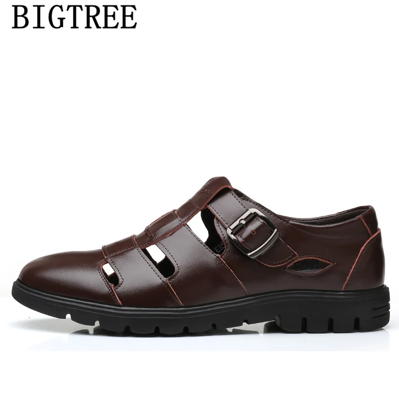 Beach Sandals Men's Sandals Casual Leather Sandals Men Summer Shoes Designer Shoes Men Sandalias Piel Hombre Erkek Ayakkabi
Beach Sandals Men's Sandals Casual Leather Sandals Men Summer Shoes Designer Shoes Men Sandalias Piel Hombre Erkek Ayakkabi