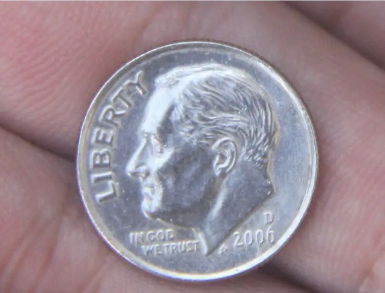 США 10 центов монеты Америка 100% настоящие и оригинальные для личной коллекции
