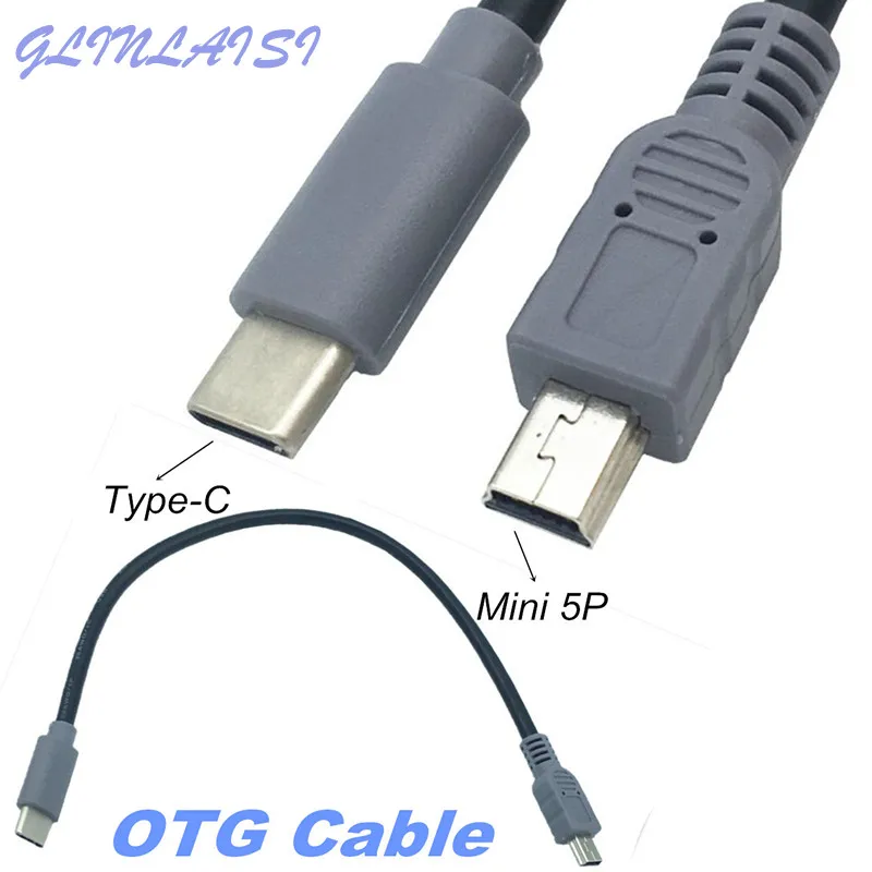 USB 3.1 Host OTG Type C Male to mini USB Type B Male Adapter Cable For Mobile Hard HUB Camera for Macbook & Google Chromebook
USB 3.1 Host OTG Type C Male to mini USB Type B Male Adapter Cable For Mobile Hard HUB Camera for Macbook & Google Chromebook