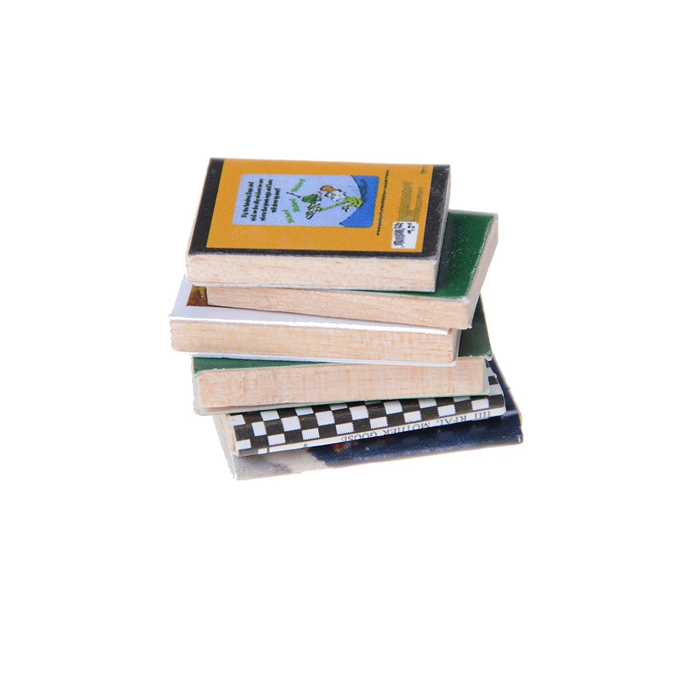 6pcs Hot 1/12 Colorful Wooden Miniature Dollhouse Books Classic Pretend Play Furniture Toys Creative Cute Gifts Presents
6pcs Hot 1/12 Colorful Wooden Miniature Dollhouse Books Classic Pretend Play Furniture Toys Creative Cute Gifts Presents