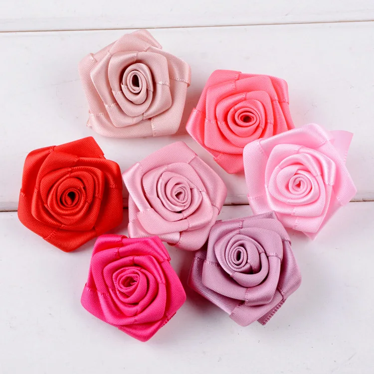 50pcs/lot 3.5cm Fashion Handmade Ribbon Rose Flower For Girls Headbands Hair Accessories Wedding Decoration Free Shipping
50pcs/lot 3.5cm Fashion Handmade Ribbon Rose Flower For Girls Headbands Hair Accessories Wedding Decoration Free Shipping