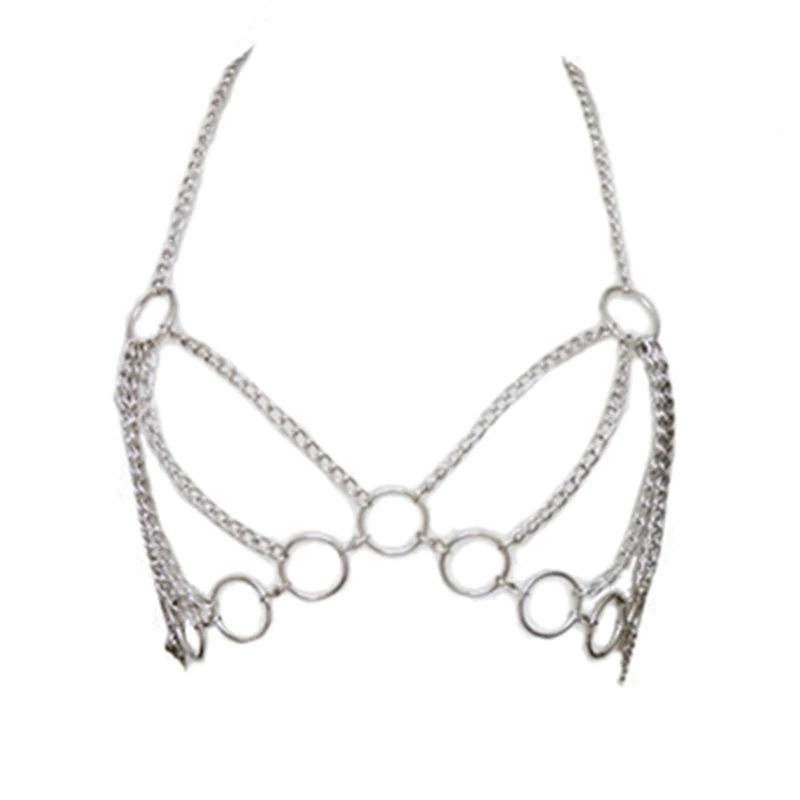 Women Metal Chain Open Bra Temptation Sexy Reggiseno Porno Lingerie Fantasia Nightwear Halter Bras Fetish Sosten Mujer Lenceria
Women Metal Chain Open Bra Temptation Sexy Reggiseno Porno Lingerie Fantasia Nightwear Halter Bras Fetish Sosten Mujer Lenceria