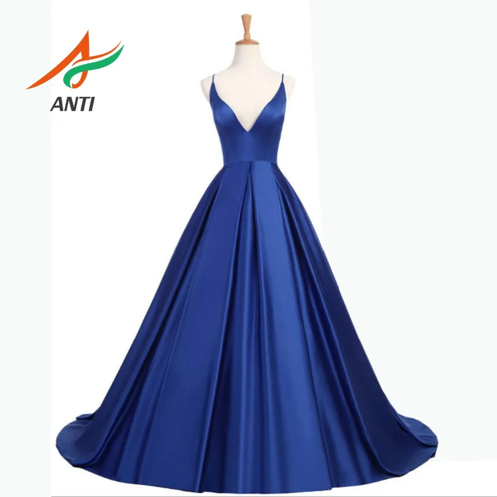 ANTI Cheap 14 color Sexy V Neck Backless Robe De Soiree 2019 Evening Dresses Long Satin Sleeveless Formal Party Gowns For Woman
ANTI Cheap 14 color Sexy V Neck Backless Robe De Soiree 2019 Evening Dresses Long Satin Sleeveless Formal Party Gowns For Woman