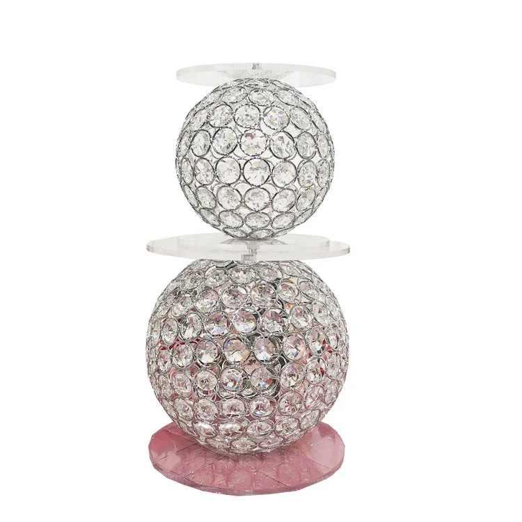 Wedding supplies crystal ball acrylic cake stand dessert table metal cake decoration ornaments
Wedding supplies crystal ball acrylic cake stand dessert table metal cake decoration ornaments