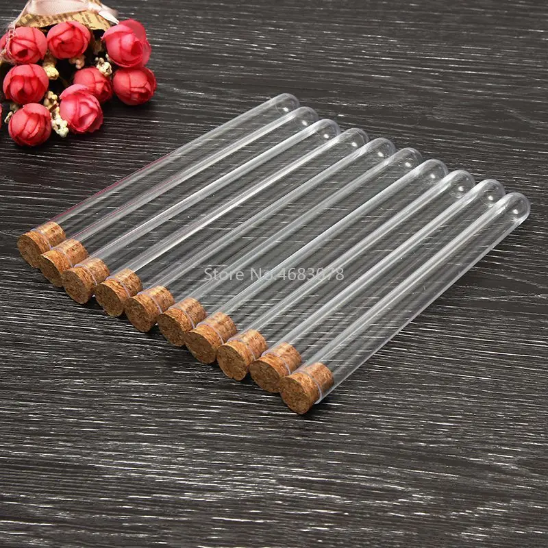 50 шт/упаковка 16x150мм Лучшая цена Прозрачные лабораторные прозрачные пластиковые пробирки пробки школьные лабораторные принадлежности 
50 шт/упаковка 16x150мм Лучшая цена Прозрачные лабораторные прозрачные пластиковые пробирки пробки школьные лабораторные принадлежности