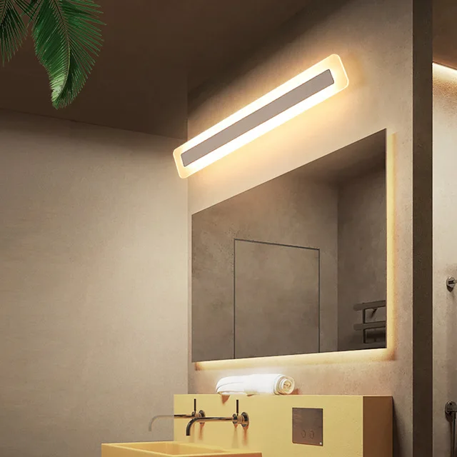 LED Bathroom lights 40/60/80/100/120cm LED Mirror Front Wall Lights dresser Modern Brief Bathroom Mirror lamp Free Shipping
LED Bathroom lights 40/60/80/100/120cm LED Mirror Front Wall Lights dresser Modern Brief Bathroom Mirror lamp Free Shipping