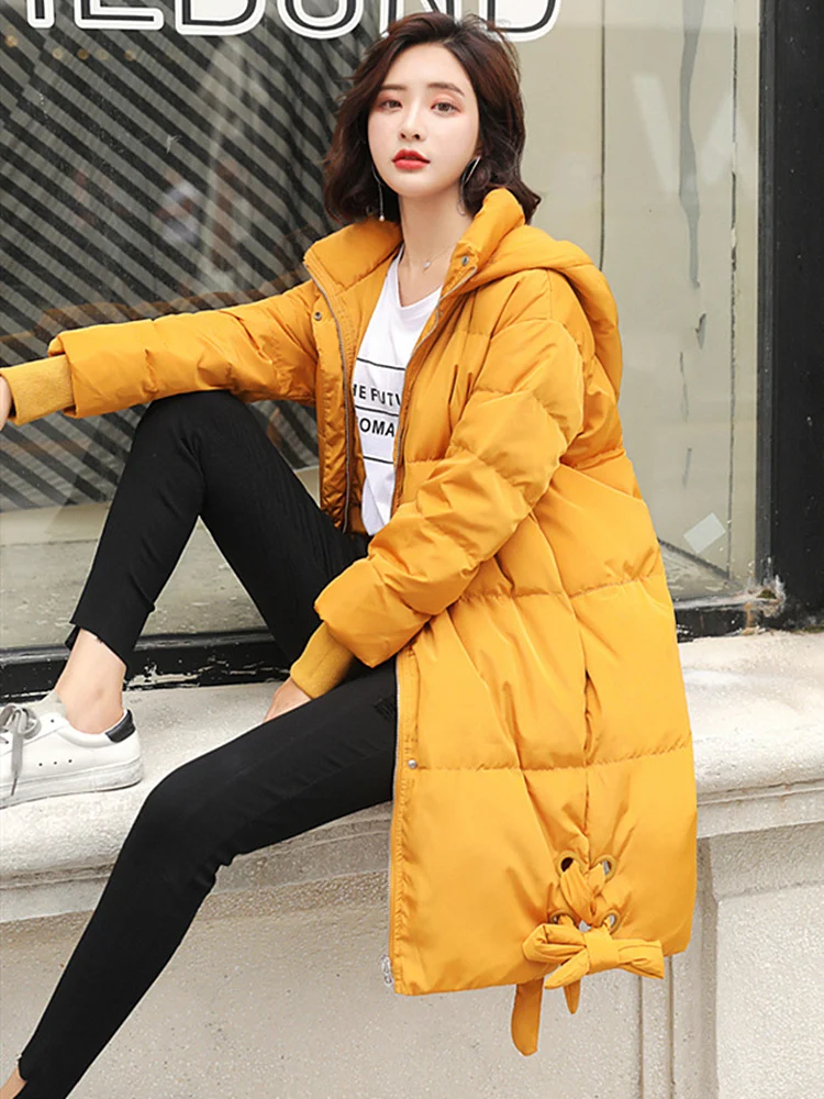 Winter Cotton Coat Women Long Section 2018 New Loose Casual Versatile Cotton Clothing Large Size Cotton Jacket Women's Clothing
Winter Cotton Coat Women Long Section 2018 New Loose Casual Versatile Cotton Clothing Large Size Cotton Jacket Women's Clothing