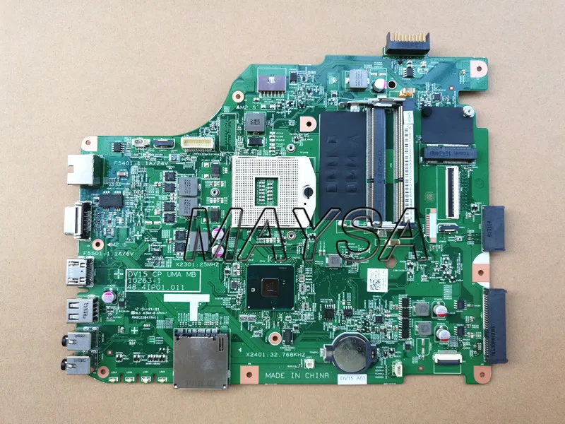 Материнская плата DV15 CP 48.4IP01.011 для ноутбука Dell Vostro 1540 DDR3 100% рабочий|main board|laptop boardmain