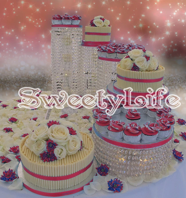 5pcs/set acrylic cake holder Birthday Party decoration Diameter 9.8" Party cake stand wedding Crystal transparent cake stand
5pcs/set acrylic cake holder Birthday Party decoration Diameter 9.8" Party cake stand wedding Crystal transparent cake stand