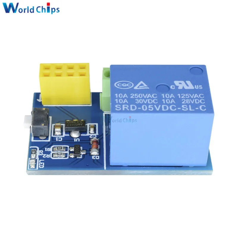 Релейный модуль ESP8266 Φ ESP01 S 5V Wi Fi лампы для умного дома дистанционное управление