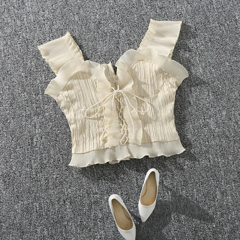 LJSXLS 2021 New Korean Fashion Sexy Slim Summer Tops White Black Tank Top Women Bandage Sleeveless Crop Top Zipper Woman Clothes
LJSXLS 2021 New Korean Fashion Sexy Slim Summer Tops White Black Tank Top Women Bandage Sleeveless Crop Top Zipper Woman Clothes