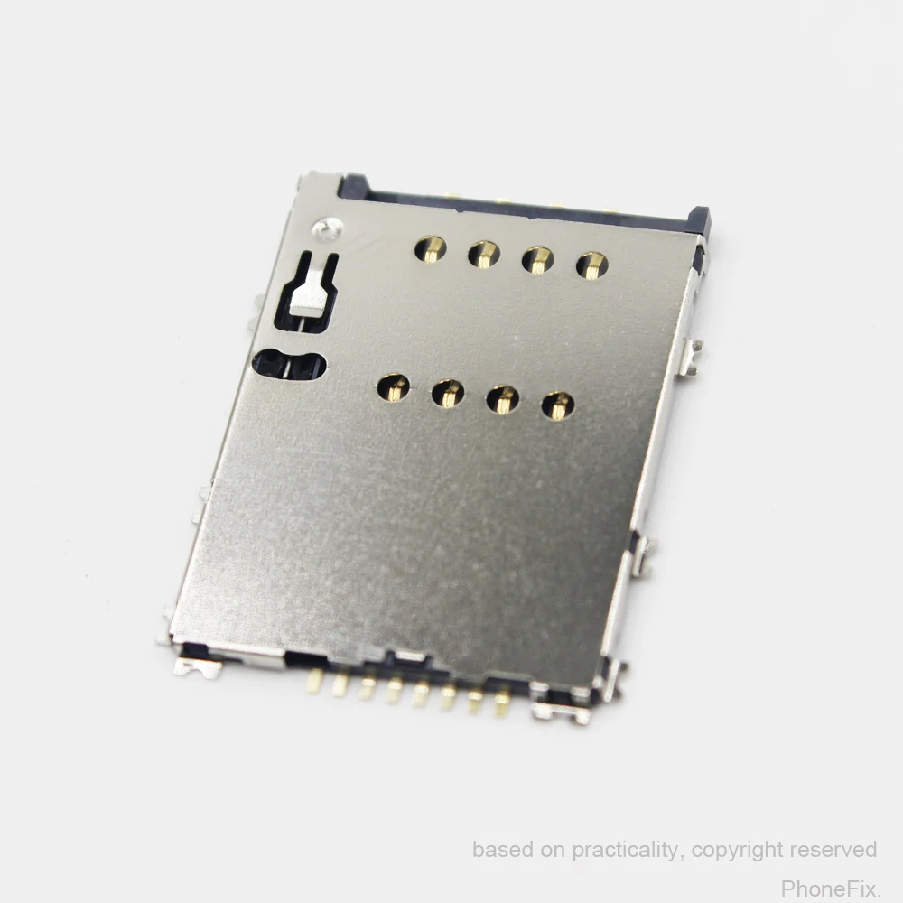 10 шт./лот оригинальный новый держатель считывателя sim карт для Samsung P7500 W899 W999 S5750 S5250