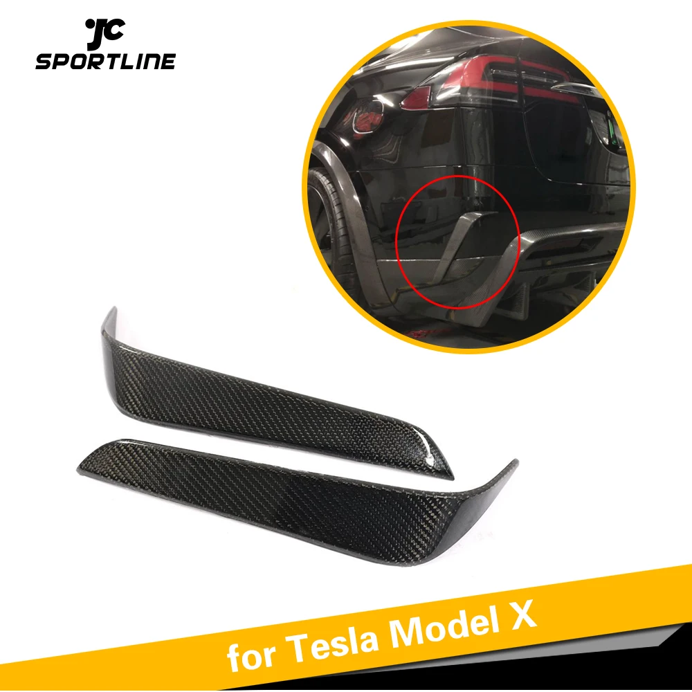 For Tesla Model X 2016 - 2018 Car Rear Bumper Canards Air Vent Fender Trim For Sport Utility 4-Door Carbon Fiber Accessories
For Tesla Model X 2016 - 2018 Car Rear Bumper Canards Air Vent Fender Trim For Sport Utility 4-Door Carbon Fiber Accessories