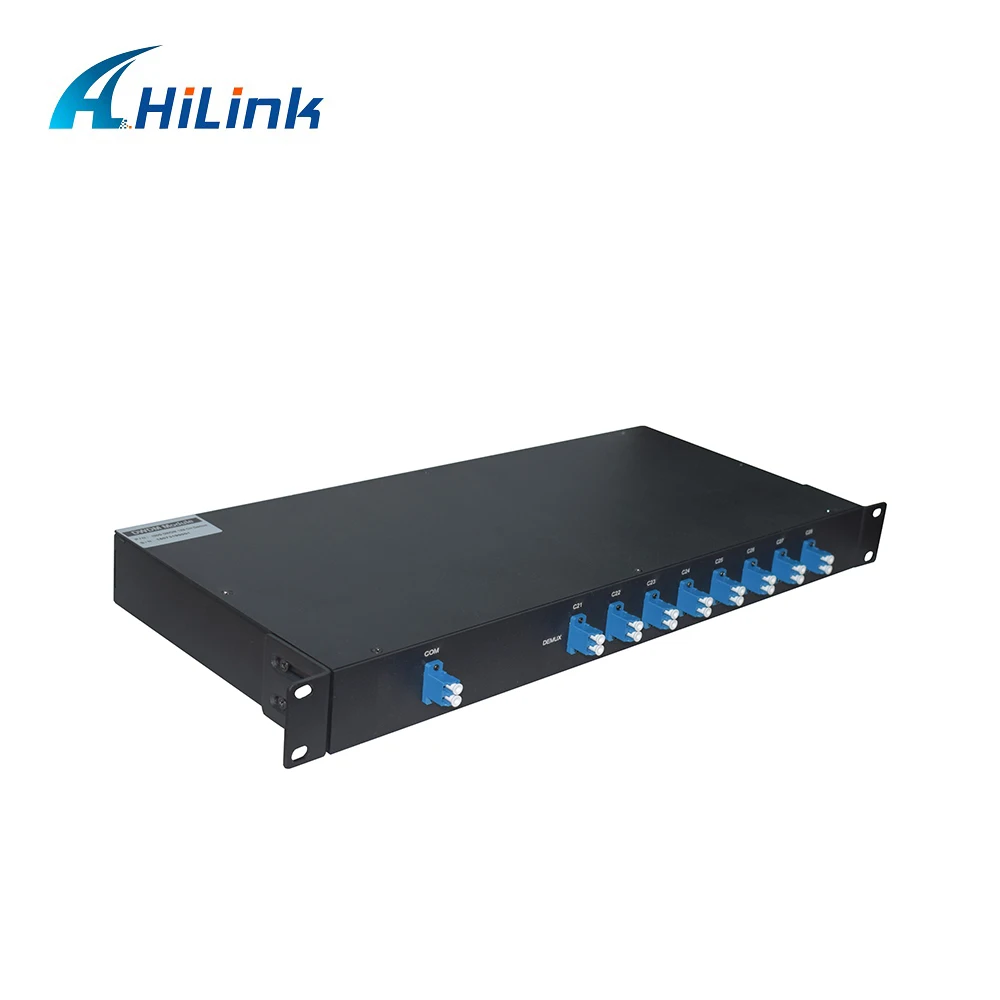 19' 1U 8CH ITU 100 GHz сетки одного волокна LC/UPC C21 C28 DWDM Mux/Demux Бесплатная доставка