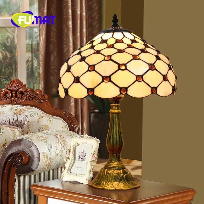 FUMAT American Minimalist creative Tiffany Stained Glass Retro Rose Living Room Dining Room Bedroom Bedside Table Lamp
FUMAT American Minimalist creative Tiffany Stained Glass Retro Rose Living Room Dining Room Bedroom Bedside Table Lamp