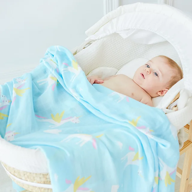 Muslin Baby Swaddle Blanket Newborn Infant Stroller Cover Baby Photography Wrap Boys Unicorn Blankets Kids Bedding Play Mat
Muslin Baby Swaddle Blanket Newborn Infant Stroller Cover Baby Photography Wrap Boys Unicorn Blankets Kids Bedding Play Mat