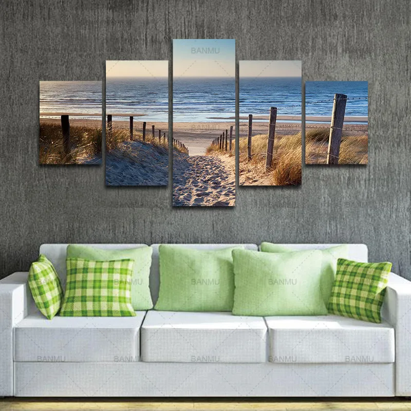 Canvas Prints wall art Wall Art Beach Unframed Ready to Hang 5 Panels Beach Canvas Print Photo Canvas Art for Home Decoratio
Canvas Prints wall art Wall Art Beach Unframed Ready to Hang 5 Panels Beach Canvas Print Photo Canvas Art for Home Decoratio