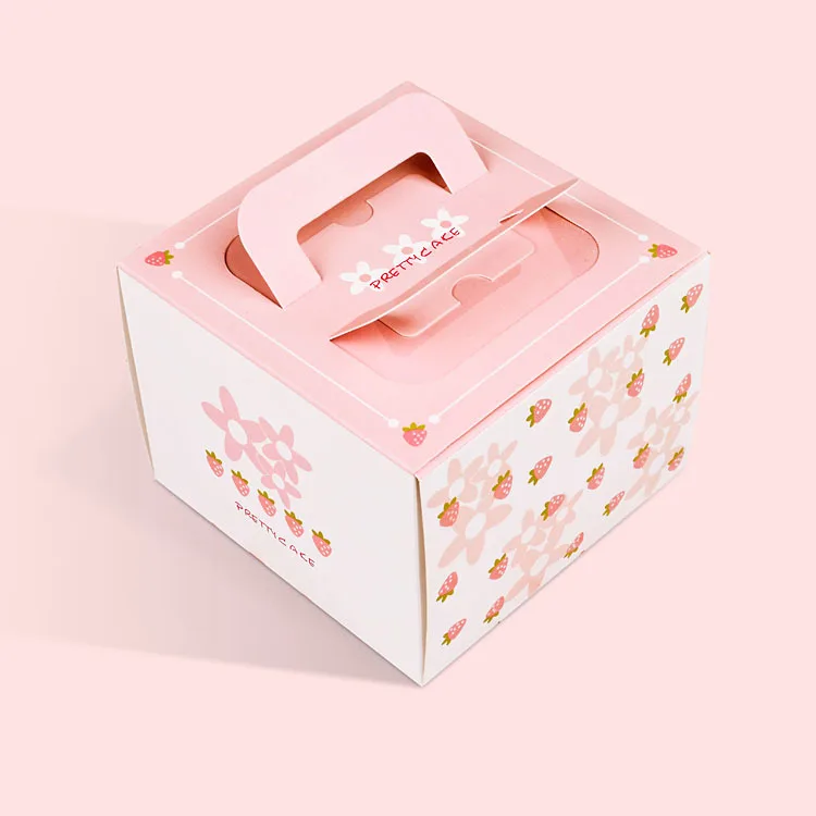 20pcs/LOT Pink Strawberry 4" Cake Box,Bakery Gift / Cupcake / Party Favort Box
20pcs/LOT Pink Strawberry 4" Cake Box,Bakery Gift / Cupcake / Party Favort Box