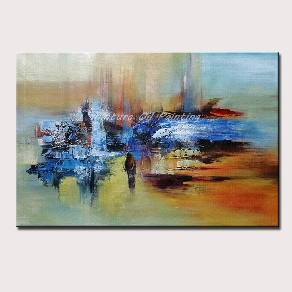 Mintura Handpainted Oil Paintings On Canvas Colorfull Abstract Living Room Home Office Decor Wall Hanging Arts Picture No Framed
Mintura Handpainted Oil Paintings On Canvas Colorfull Abstract Living Room Home Office Decor Wall Hanging Arts Picture No Framed