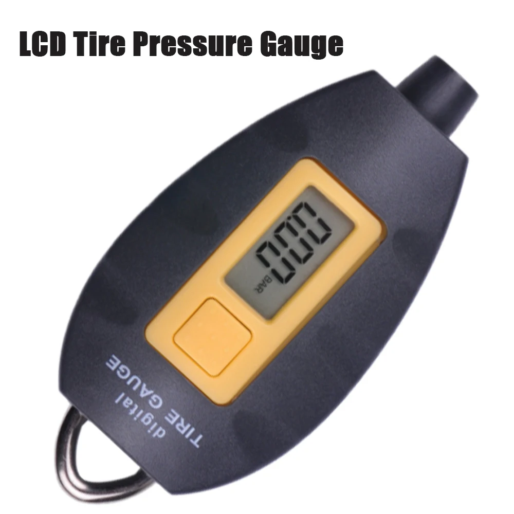 Tire Pressure Tester Digital LCD Car Tire Tyre Air Pressure Gauge Meter Manometer Barometer Tester Tool For Car Motorcycle
Tire Pressure Tester Digital LCD Car Tire Tyre Air Pressure Gauge Meter Manometer Barometer Tester Tool For Car Motorcycle