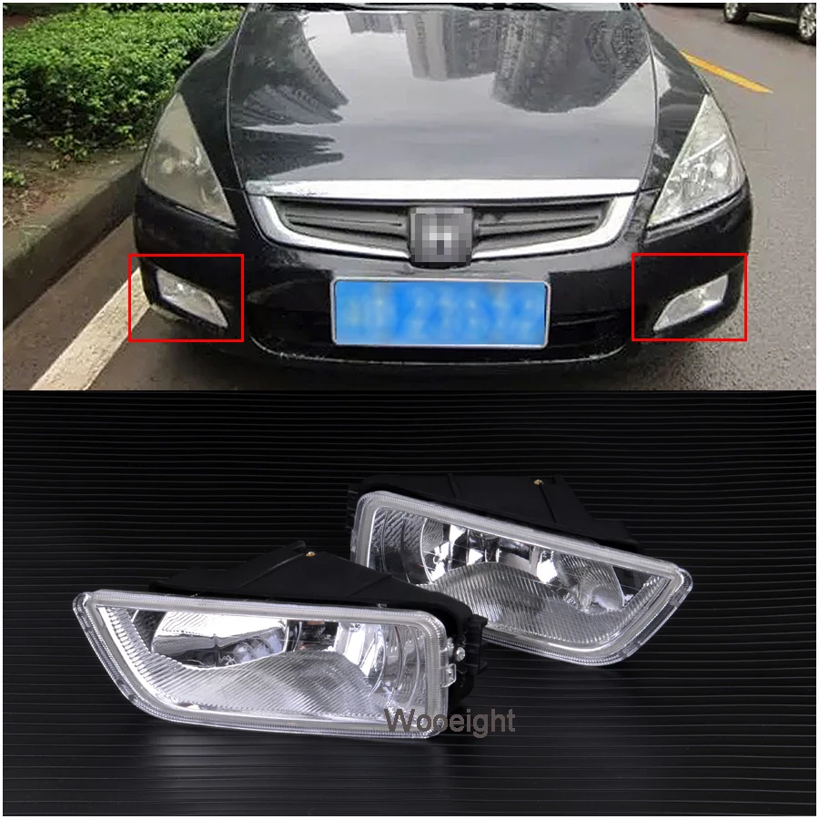 Car Left Right Front Bumper Fog Light Fog Lamp No Bulb For Honda Accord 2003-2007 33951-SDA-H01/33901-SDA-H01 Accessories
Car Left Right Front Bumper Fog Light Fog Lamp No Bulb For Honda Accord 2003-2007 33951-SDA-H01/33901-SDA-H01 Accessories