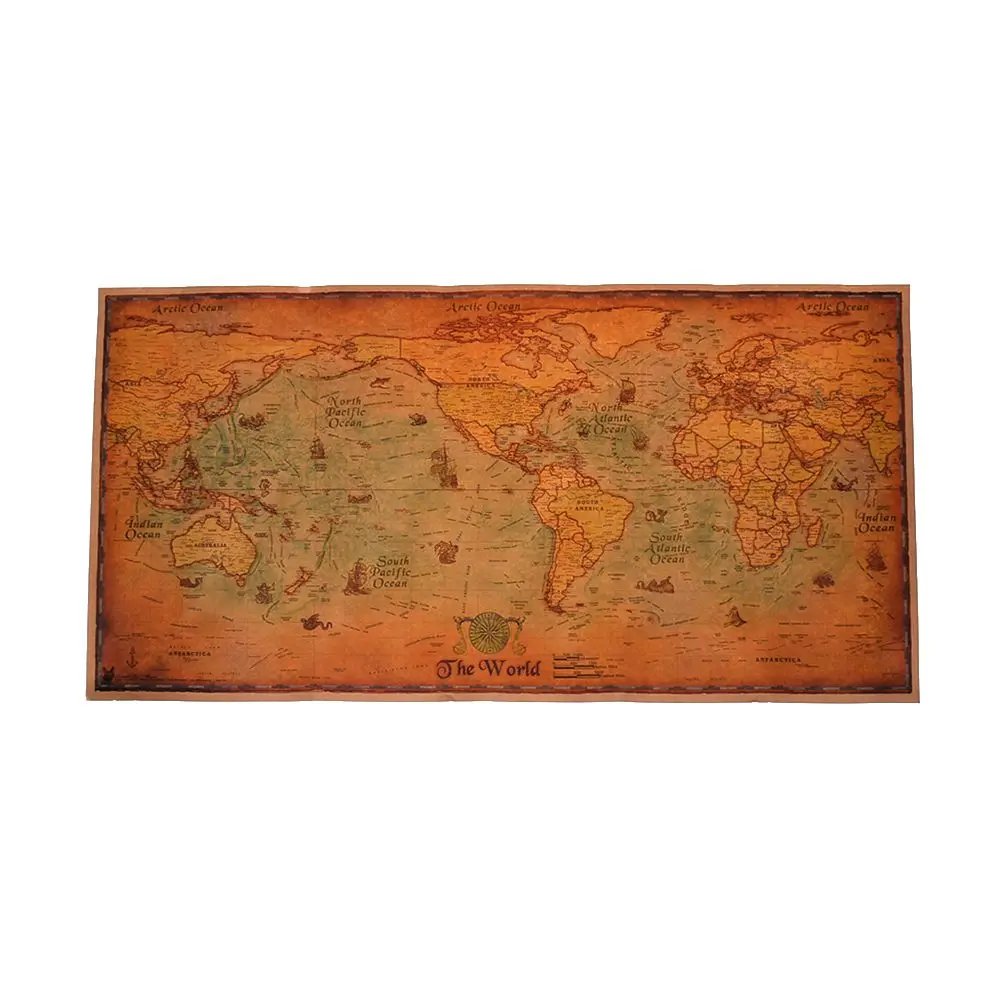 1pcs Nautical Ocean Sea world map Retro stare Papier Sztuki Malarstwo Home Decor Naklejka Salon Plakat Cafe Antique plakat
1pcs Nautical Ocean Sea world map Retro stare Papier Sztuki Malarstwo Home Decor Naklejka Salon Plakat Cafe Antique plakat