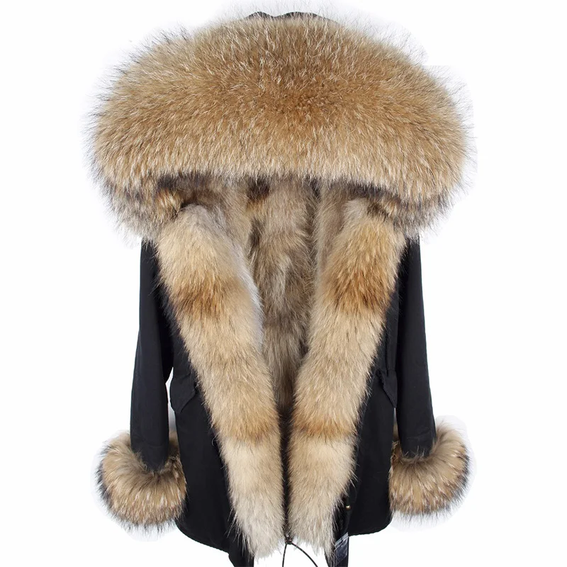 2022 Real Fur Coat Long Parka Winter Jacket Women Coat Real Raccoon Fur Lining Detachable Big Natural Raccoon Fur Collar Hooded
2022 Real Fur Coat Long Parka Winter Jacket Women Coat Real Raccoon Fur Lining Detachable Big Natural Raccoon Fur Collar Hooded