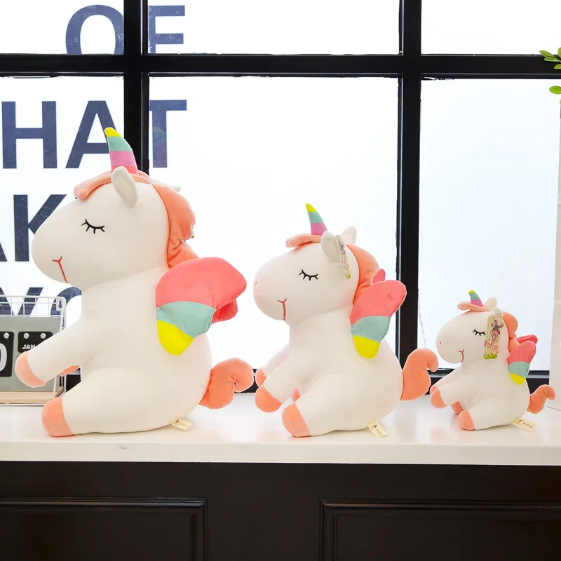 1pcs 25cm Unicorn Plush Toys Kids Stuffed Animals Soft Doll Cartoon Lovely Unicornio Horse Pillow High Quality Gift For Children
1pcs 25cm Unicorn Plush Toys Kids Stuffed Animals Soft Doll Cartoon Lovely Unicornio Horse Pillow High Quality Gift For Children