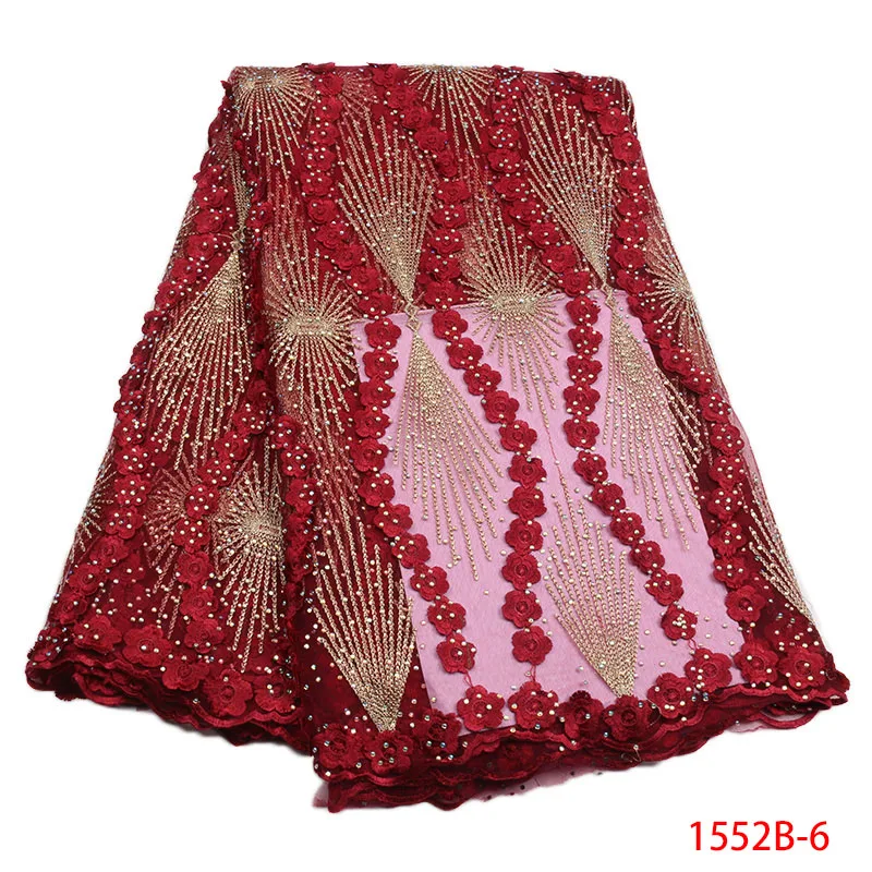 Nigerian Wedding Lace Coral Lace Fabric With Stones High Quality African Lace Fabric Embdroidery French Tulle Lace XZ1552B-3
Nigerian Wedding Lace Coral Lace Fabric With Stones High Quality African Lace Fabric Embdroidery French Tulle Lace XZ1552B-3