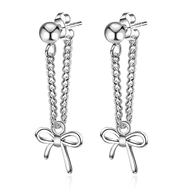 XIYANIKE 925 Sterling Silver Fashionable Bow Tie Earrings For Women Sterling-silver-jewelry Oorbellen Brincos VES6468
XIYANIKE 925 Sterling Silver Fashionable Bow Tie Earrings For Women Sterling-silver-jewelry Oorbellen Brincos VES6468