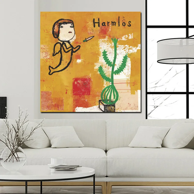 Print Canvas Pop Art Yoshitomo Nara Abstract Sleepwalking Doll Drawing Japanese Painting Picture Poster For Baby Kids Room Decor
Print Canvas Pop Art Yoshitomo Nara Abstract Sleepwalking Doll Drawing Japanese Painting Picture Poster For Baby Kids Room Decor
