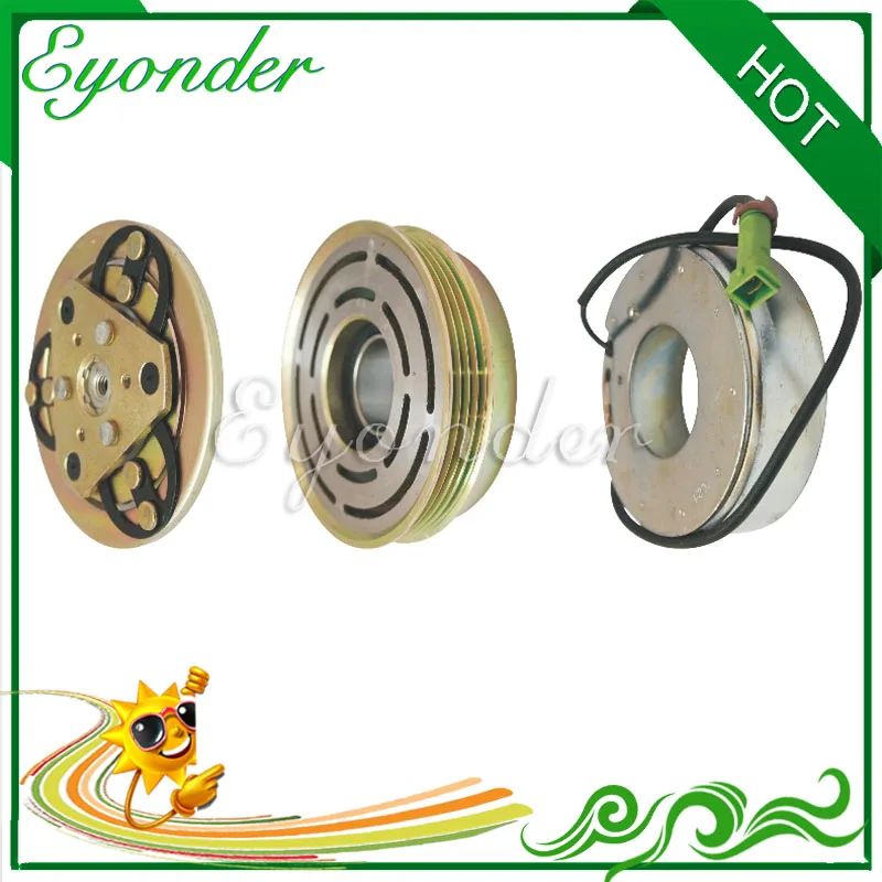 AC A/C Air Conditioning Compressor Clutch Pulley PV4 DCW17B for VW Volkswagen PASSAT 3B2 3B5 1.6 1.8 1.9 8D0260805DX 8D0260805
AC A/C Air Conditioning Compressor Clutch Pulley PV4 DCW17B for VW Volkswagen PASSAT 3B2 3B5 1.6 1.8 1.9 8D0260805DX 8D0260805