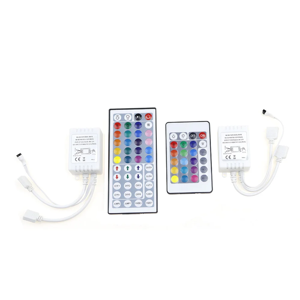 Контроллер для светодиодных лент 24 44 клавиши 12 в пост. Тока|rgb led controller|led controller44 key |