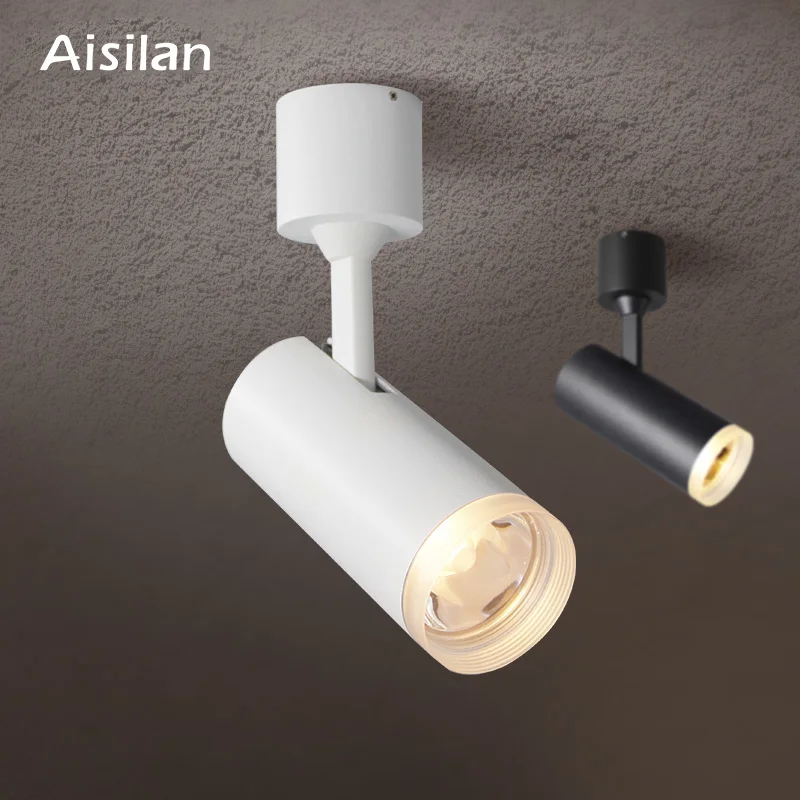 Aisilan 90 degrees rotation LED ceiling spotlight acrylic Nordic Modern style for bedroom corridor living room surface mounted
Aisilan 90 degrees rotation LED ceiling spotlight acrylic Nordic Modern style for bedroom corridor living room surface mounted