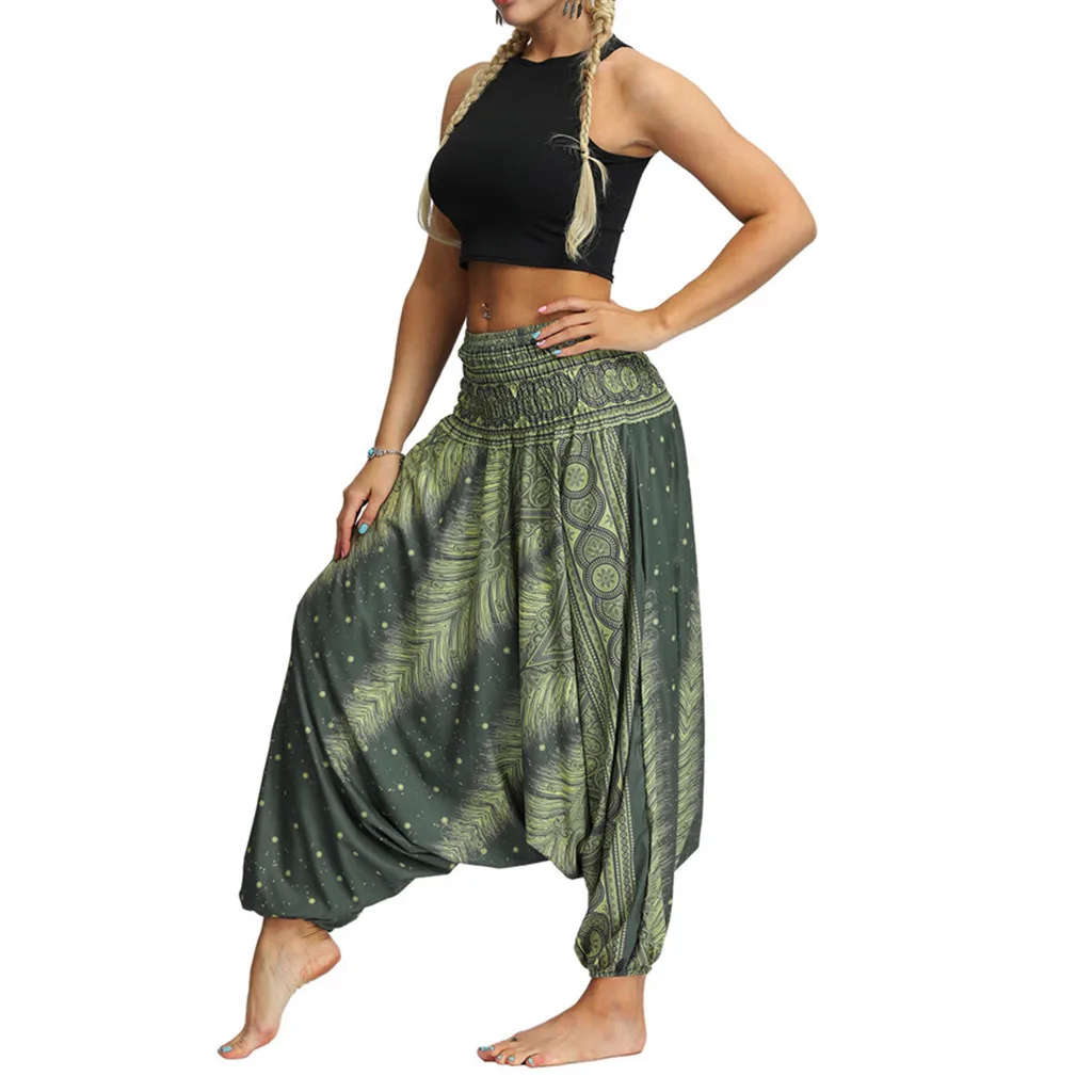 Women Loose Trousers Men Baggy Boho Aladdin Big Pants Jumpsuit Sports Harem Pants Summer Casual Rompers
Women Loose Trousers Men Baggy Boho Aladdin Big Pants Jumpsuit Sports Harem Pants Summer Casual Rompers