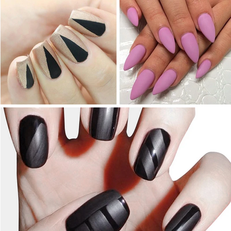 Huration Matt Soak Off LED UV 8ML Transparent Color Lucky Nail Gel Polish Easy Cleaning Manicure LAK Tops Varnish Art | Красота и