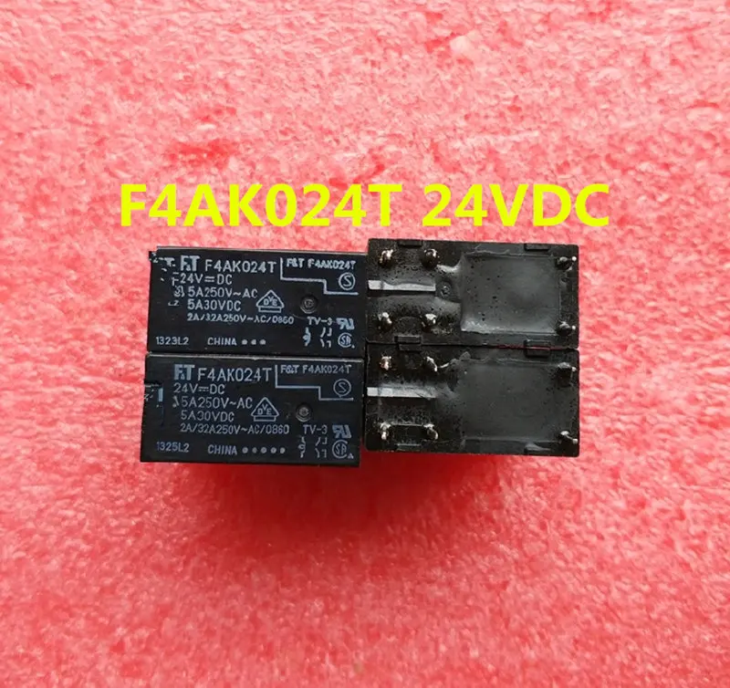 F4AK024T 24VDC F.T F4AK024T 24V 5A relay DIP-6