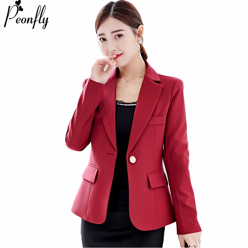PEONFLY Fashion Women Business Suit Red Formal Long Sleeve Professional Jacket Female Loose Blazers Outfits Autumn Winter
PEONFLY Fashion Women Business Suit Red Formal Long Sleeve Professional Jacket Female Loose Blazers Outfits Autumn Winter
