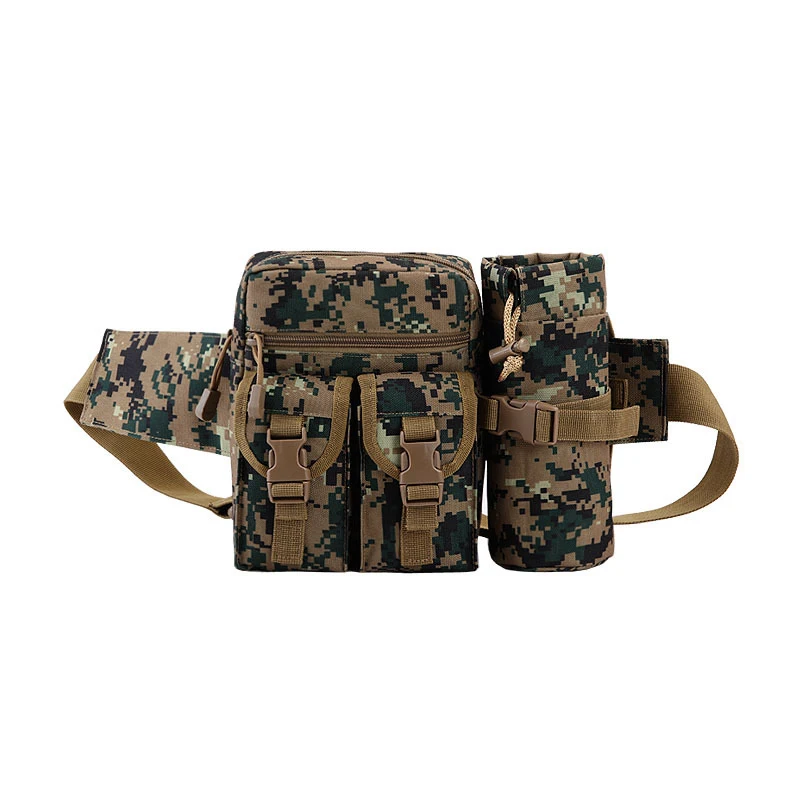 Camouflage Color Work Pockets Professional Tool Bag Belt Pouch Tape Buckle Convenient Military Waist Pack Running Travel | Инструменты