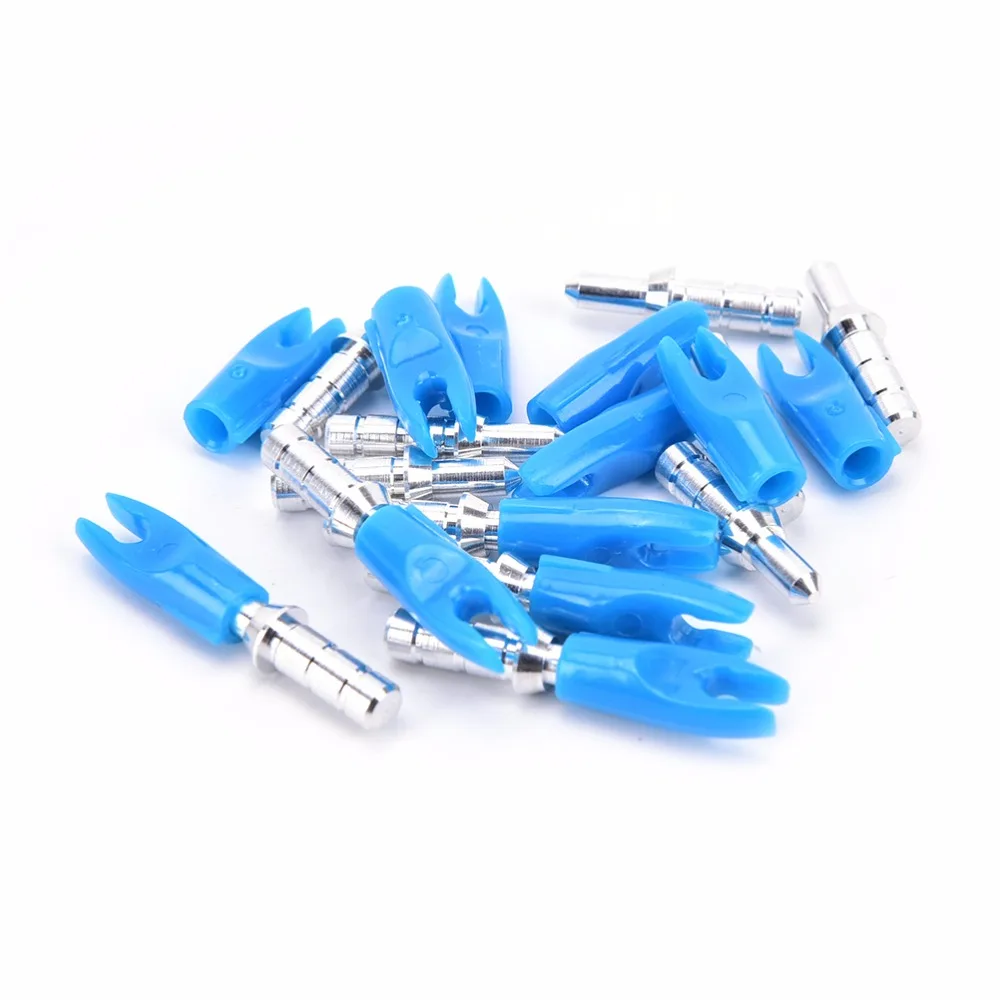 12 x Plastic Arrow PinNock+Aluminum Arrow Nock Pin For ID4.2mm Compound Recurve Bow Carbon Arrow
12 x Plastic Arrow PinNock+Aluminum Arrow Nock Pin For ID4.2mm Compound Recurve Bow Carbon Arrow