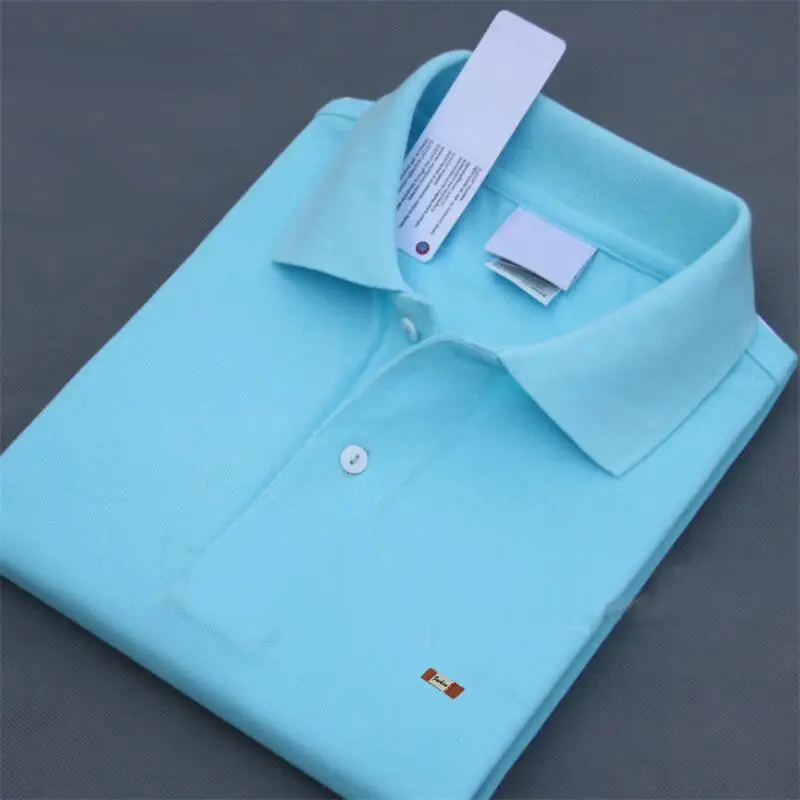 Top Quality 2020 Summer 100% Cotton Mens Short Sleeve Polos Shirts Casual Solid Color Polos Homme Fashion Male Clothes XS-4XL
Top Quality 2020 Summer 100% Cotton Mens Short Sleeve Polos Shirts Casual Solid Color Polos Homme Fashion Male Clothes XS-4XL