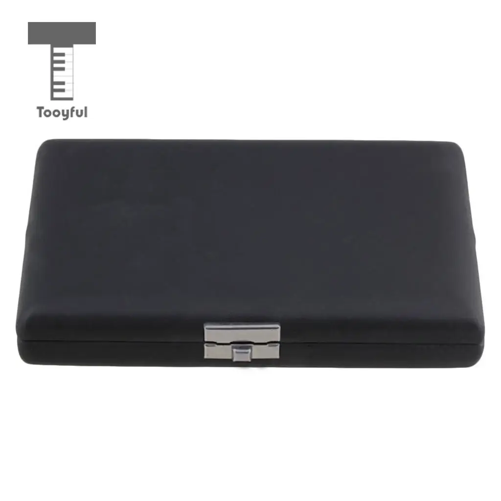 Tooyful Portable Black Bassoon Reeds Storage Case Protective Box Orgasiner Hold 5pcs Reeds Woodwind Accessory
Tooyful Portable Black Bassoon Reeds Storage Case Protective Box Orgasiner Hold 5pcs Reeds Woodwind Accessory