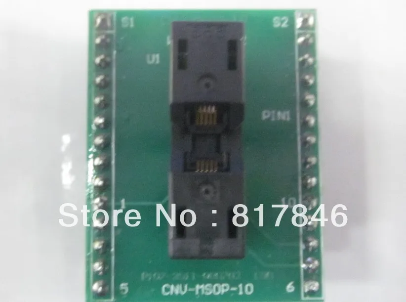 Free shipping!!! MSOP-10 MSOP10 Universal Adapter for USB Programmer IC Adapter Sockets
Free shipping!!! MSOP-10 MSOP10 Universal Adapter for USB Programmer IC Adapter Sockets