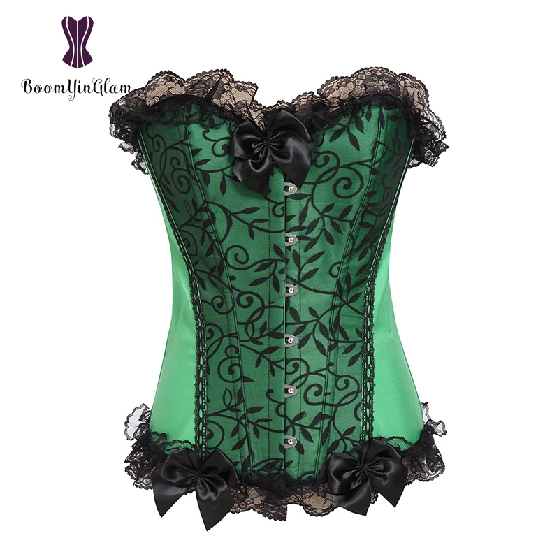 High quality fashion design plus size body shaperwear slimming waist green lace trimming corset women bustier 851#
High quality fashion design plus size body shaperwear slimming waist green lace trimming corset women bustier 851#