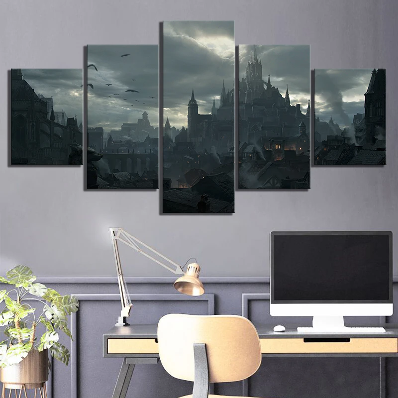 5 Piece Diablo Immortal Game Poster HD Fantasy Art Canvas Paintings Wall Art for Home Decor
5 Piece Diablo Immortal Game Poster HD Fantasy Art Canvas Paintings Wall Art for Home Decor