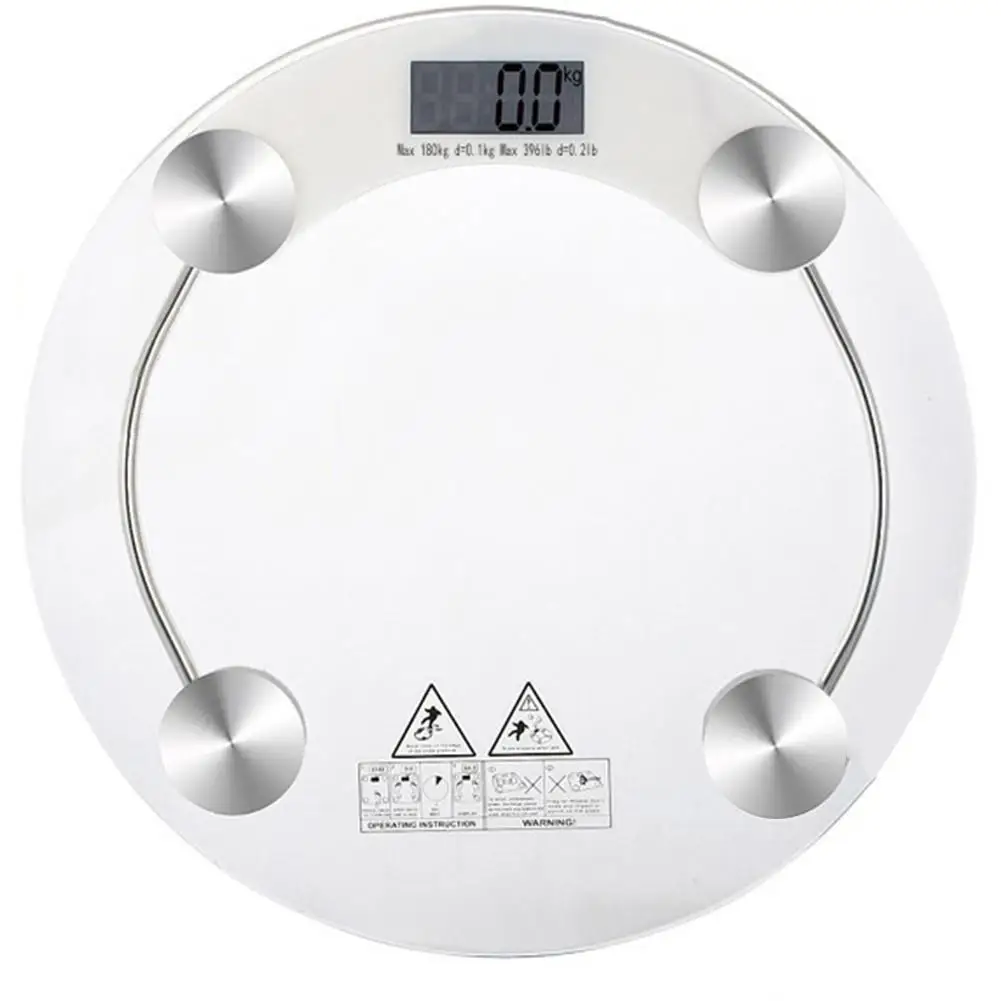 26cm Gift Electronic Weight Scale Home Health Scale Safety Anti-collision Tempered Glass Scale KG & Pounds For European J3
26cm Gift Electronic Weight Scale Home Health Scale Safety Anti-collision Tempered Glass Scale KG & Pounds For European J3