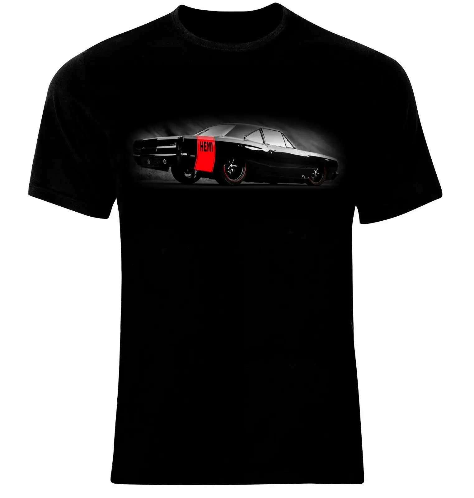 Hemi Dodge Зарядное устройство американского автомобиля мышцы образом Футболка с