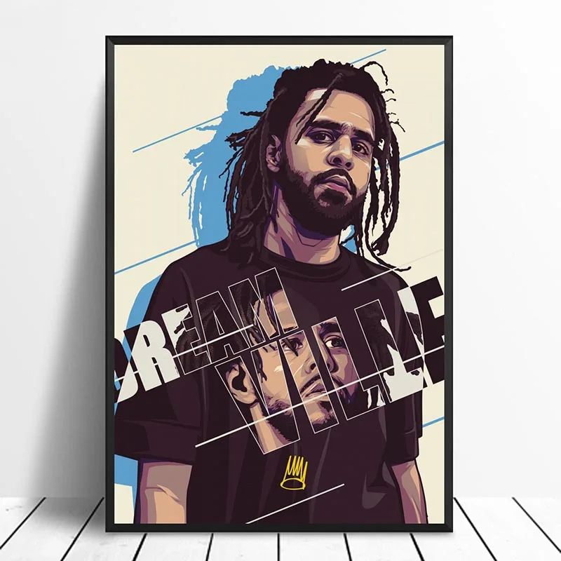 J Cole хип-хоп Рэп звезда музыкальный постер настенная живопись картина маслом холст постер домашний декор холст печать (без рамки) #2
J Cole хип-хоп Рэп звезда музыкальный постер настенная живопись картина маслом холст постер домашний декор холст печать (без рамки) #2